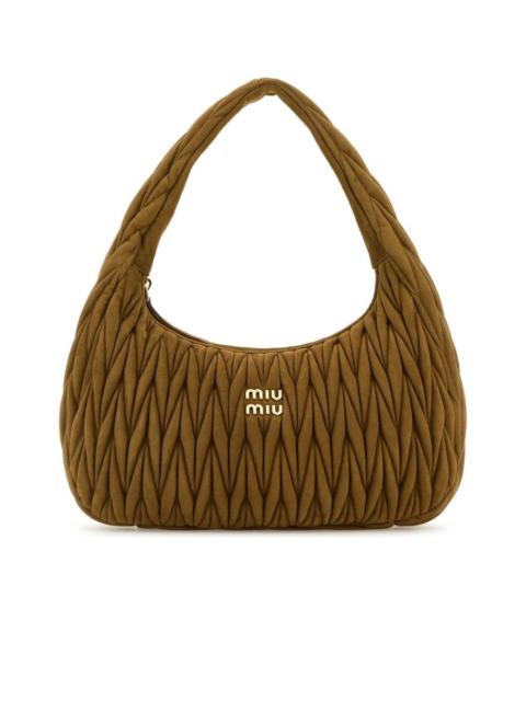 Wander Matelassé Suede Bag