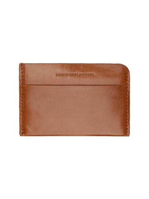 Brown Leather Card Holder