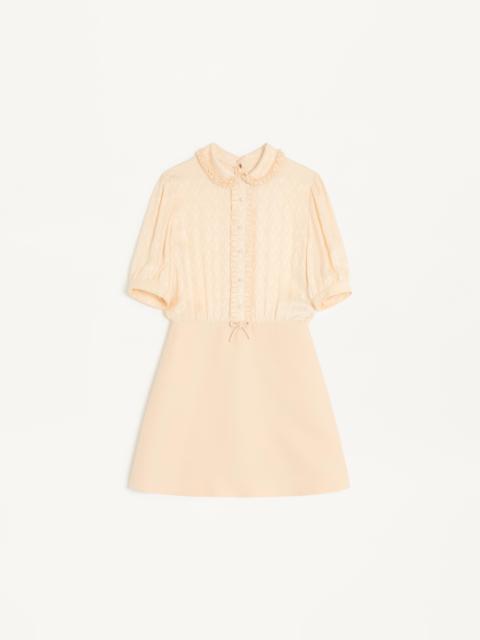 CREPE COUTURE SHORT DRESS