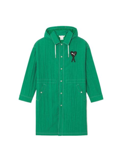 PUMA X AMI Light Nylon Jacket 'Green' 534064-96