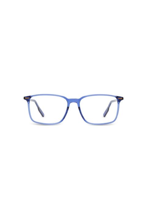 stud-detail rectangular glasses