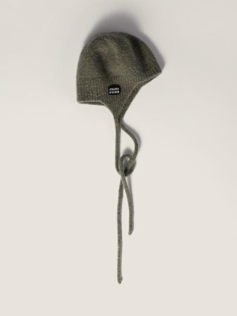 Wool and cashmere hat