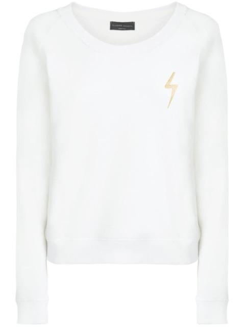 Hanane bolt-embroidered sweatshirt