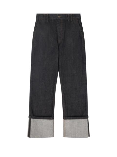 CUFF JEAN RAW INDIGO