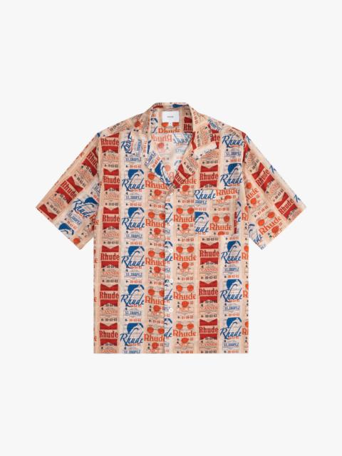 VOYAGE DE RHUDE SILK SHIRT