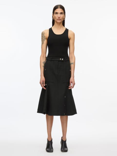 Godet Utility Skirt