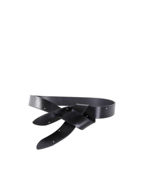 knot-detail belt
