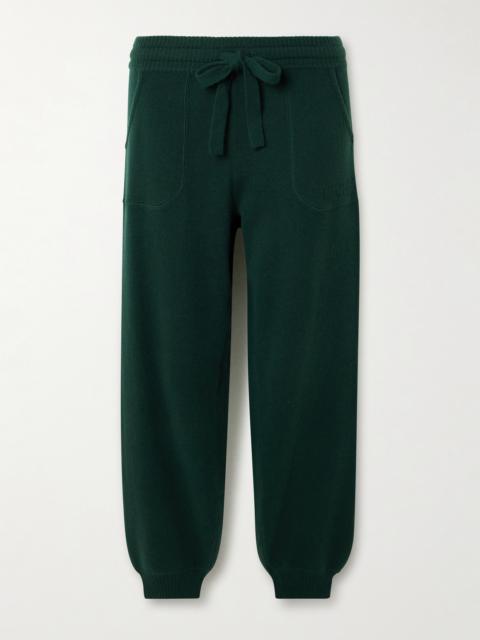 Colorama Maille Star Wool And Cashmere-blend Tapered Track Pants