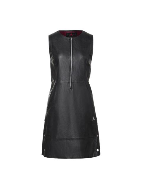 (WMNS) Air Jordan Collar Zipper Casual A Black Dress DC4824-010