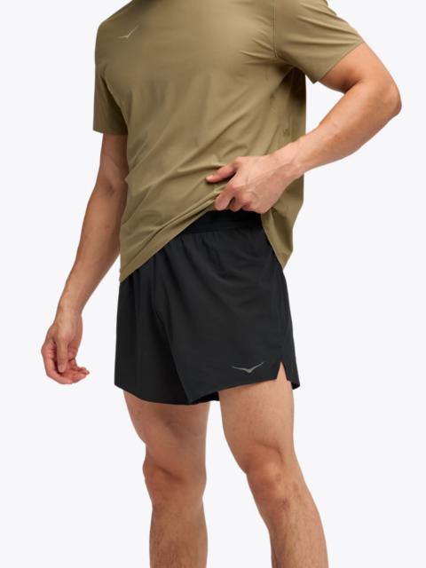 Men's Glide 5" Short w/ Brief Shoes in Black