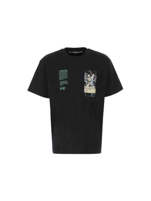 OFF-WHITE Oversized FIt Pascal Painting T-Shirt Black/Multicolor