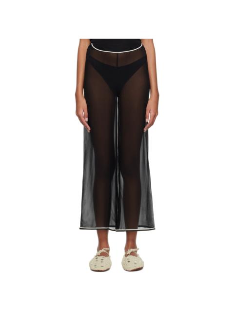 Black Juana Trousers