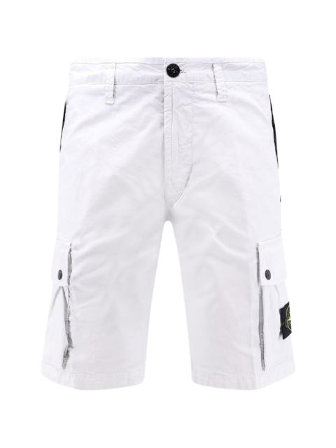 logo-patch cargo shorts