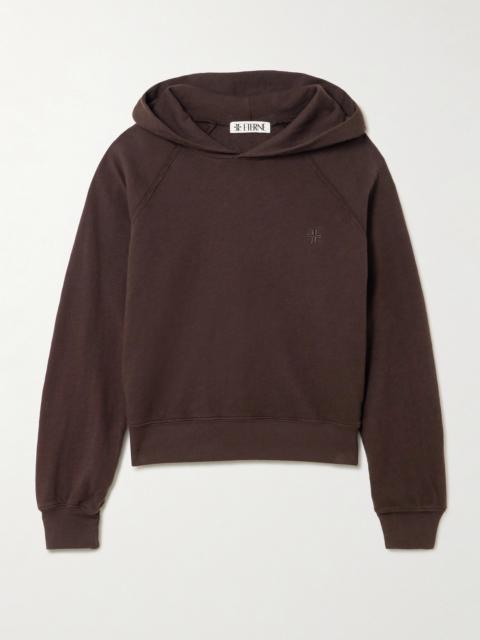 Sonny Embroidered Cotton-jersey Hoodie