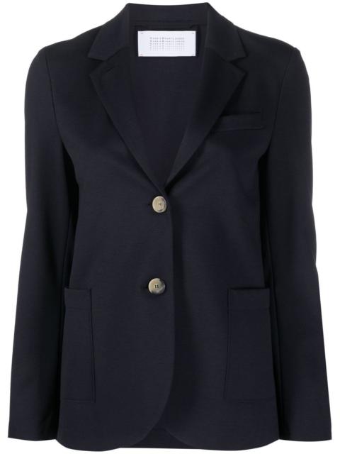 round hem blazer