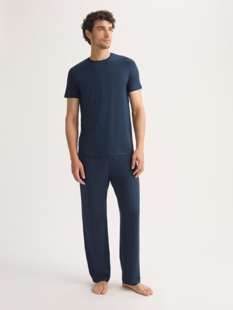 Men's Lounge Trousers Basel Micro Modal Stretch Navy