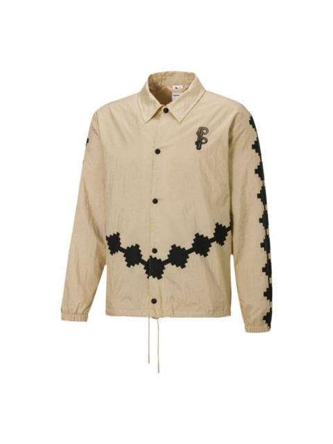 PUMA x PRONOUNCE Unisex Woven Printing Jacket Khaki 532152-20
