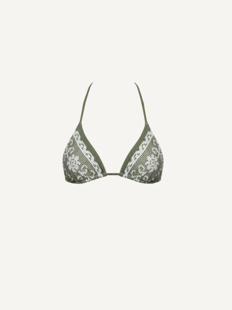 FLORBELA TRIANGLE TOP | VERDANT FLIGHT