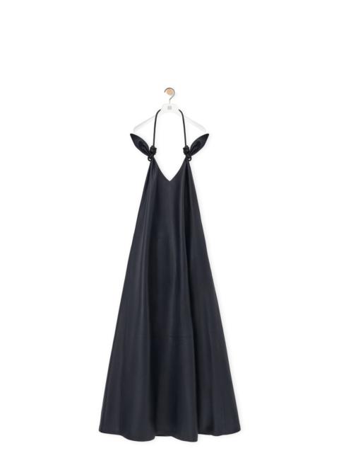 Flamenco dress in nappa lambskin