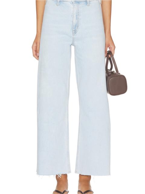Penny Crop High Rise Wide Leg Jeans