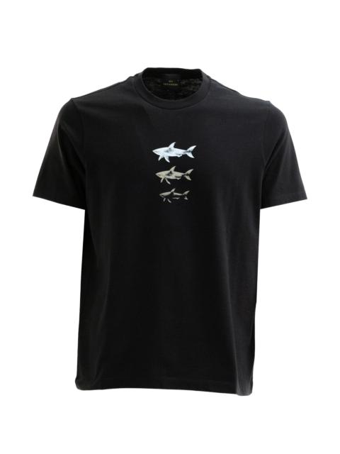 Paul & Shark Shark-print T-shirt