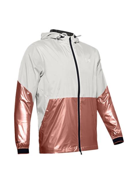 Under Armour Recover Legacy Windbreaker Jacket 'White Rose Gold' 1353370-112