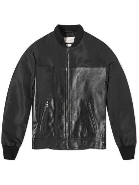 Alexander McQueen Hybrid Leather Jacket