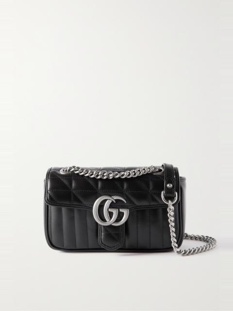 GG Marmont 2.0 small quilted leather shoulder bag