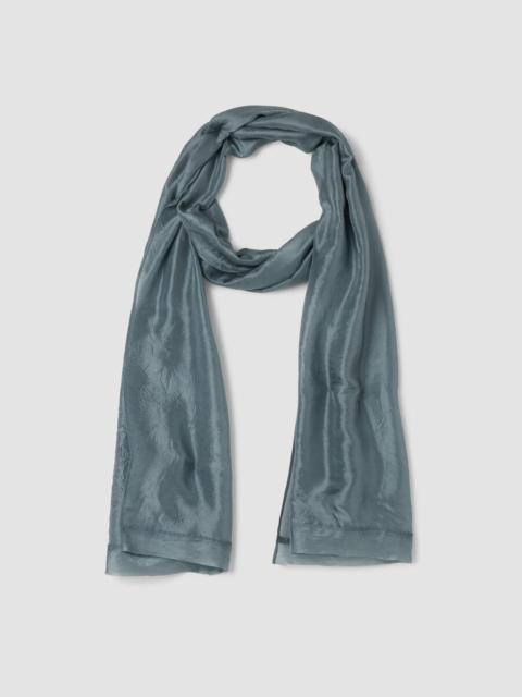 Washed Organic Silk Scarf