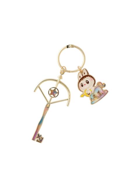 Pop Mart The Monsters Labubu Constellation Series Sagittarius Key Pendant