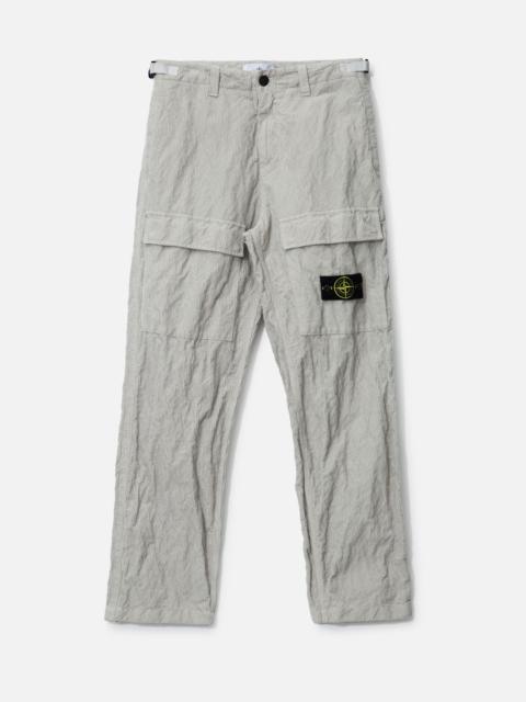 WRINKLED CORDUROY 500-TC CARGO TROUSERS