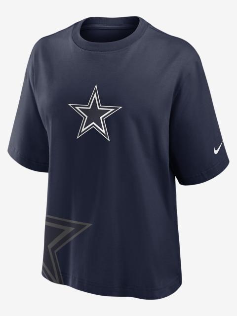 Dallas Cowboys Boxy Women's Nike NFL T-Shirt