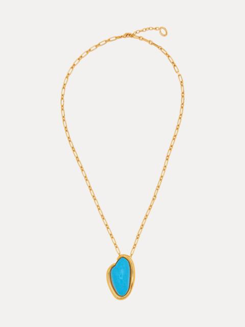 RESIN O PENDANT NECKLACE