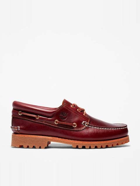 Men's Timberland® Authentics 3-Eye Boat Shoe