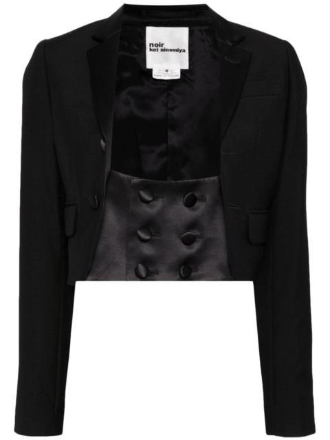 double-breasted tuxedo jacket