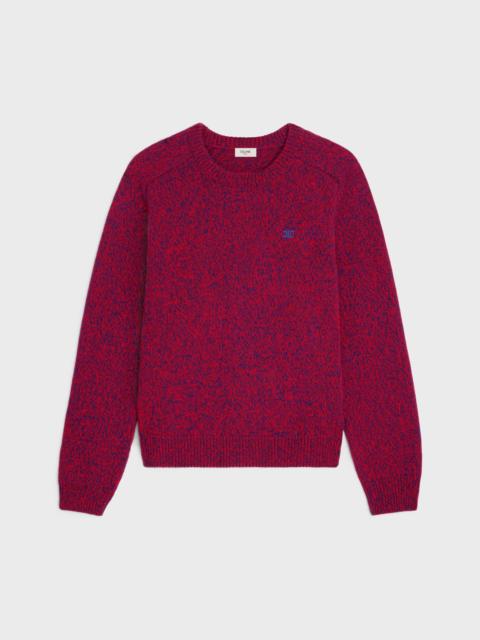 crewneck sweater IN WOOL AND CASHMERE