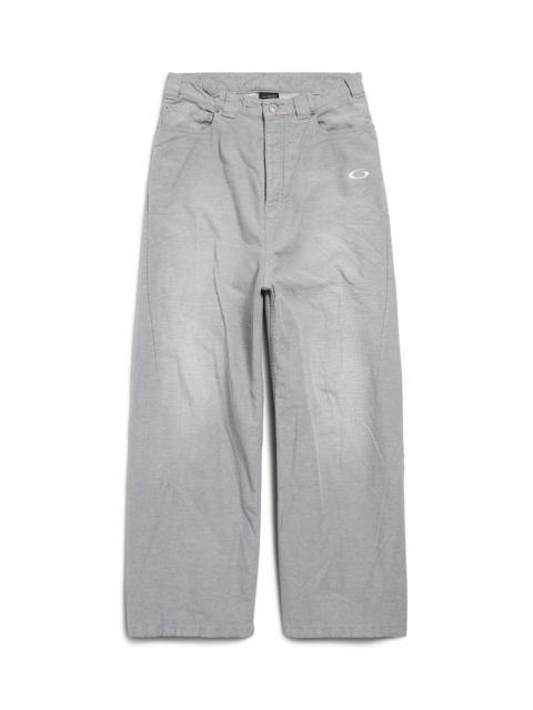Men's Trompe L'oeil Sweatpants in Heather Grey