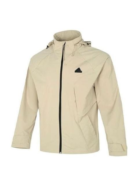 adidas Tech TOP Woven Jackets 'Beige' IP4924