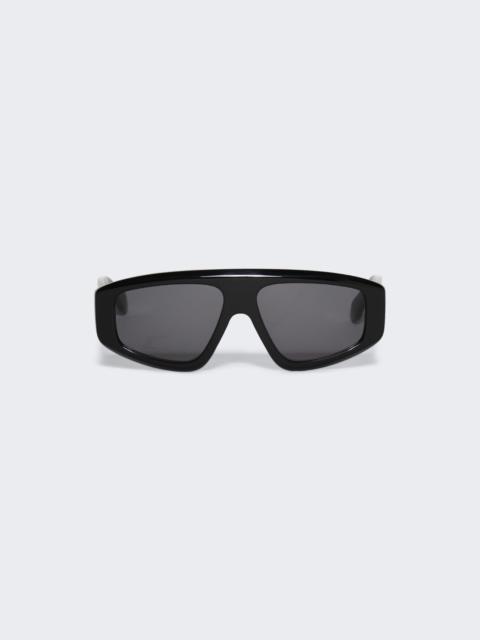 Aviator Mask Sunglasses Black