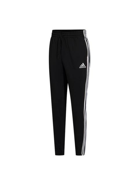adidas M 3s Sj to Pt Classic Stripe Knit Sports Pants Black GK8995
