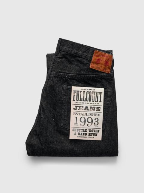 1101BK 13.7oz Black Selvedge Denim - Straight Fit