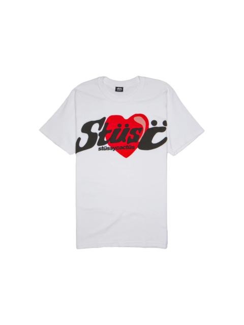 Stussy x CPFM Heart T-shirt White
