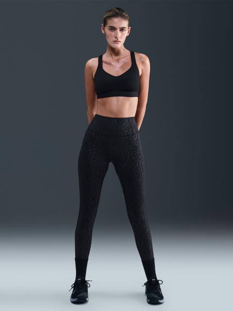Nike Universa Women's High-Waisted 7/8 Leggings with No Front Seam
