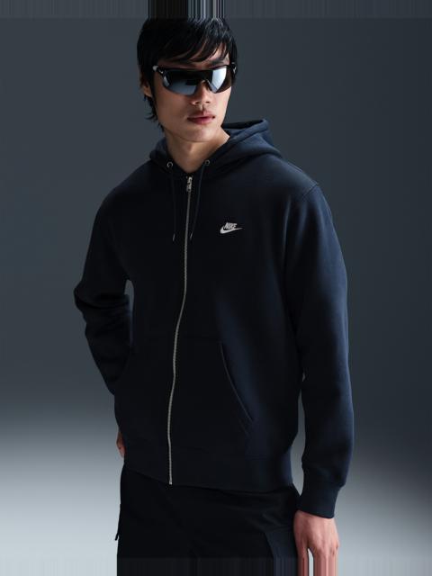 Nike Club Men's Full-Zip Fleece Hoodie