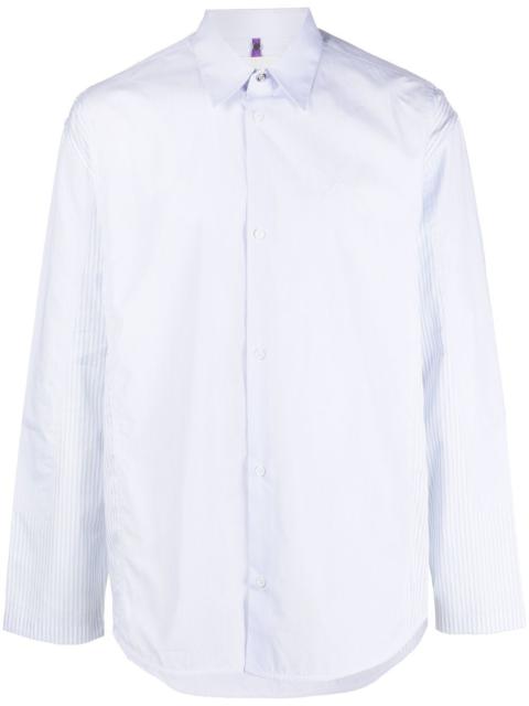 classic-collar cotton shirt