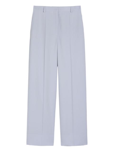 low-rise straight-leg trousers