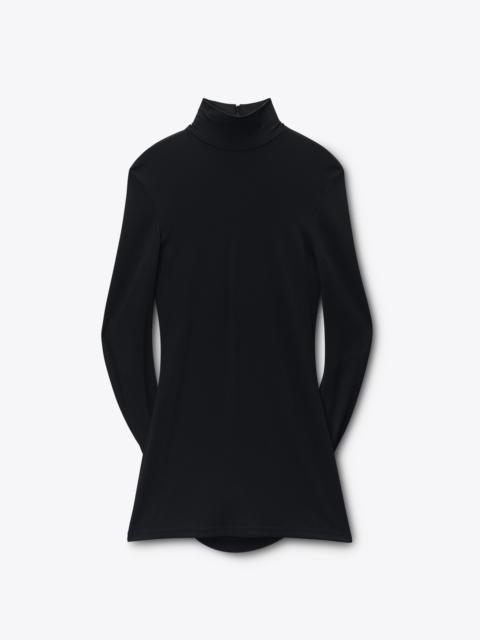 Draped Asymmetric Minidress