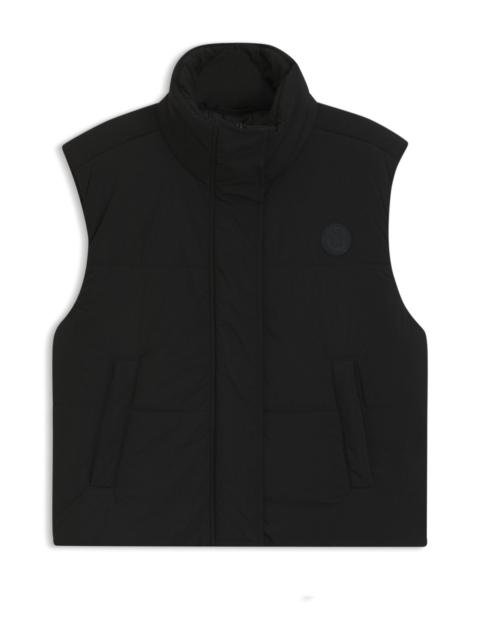 WATER-REPELLENT GILET WITH SILICONE HUGO BADGE
