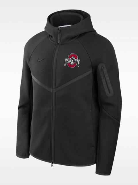 Ohio State Tech Fleece Windrunner Men's Nike College Full-Zip Hooded Jacket