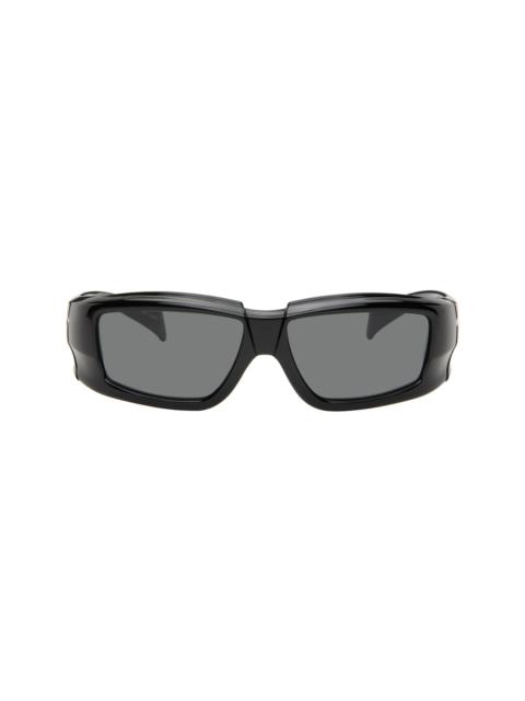 Black Temple Rick Sunglasses